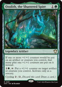 Image for Ozolith, the Shattered Spire (281) (Secrets of Strixhaven) - Magic: The Gathering