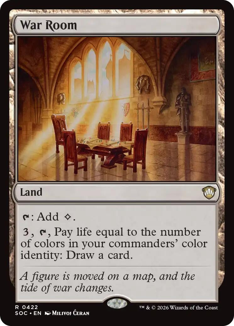 Image for War Room (422) (Secrets of Strixhaven) - Magic: The Gathering