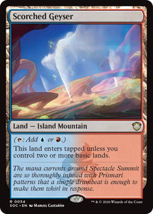Image for Scorched Geyser (54) (Secrets of Strixhaven) - Magic: The Gathering