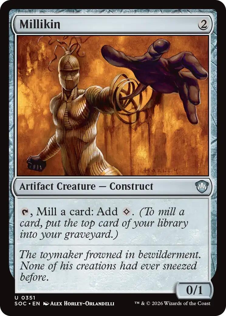 Image for Millikin (351) (Secrets of Strixhaven) - Magic: The Gathering