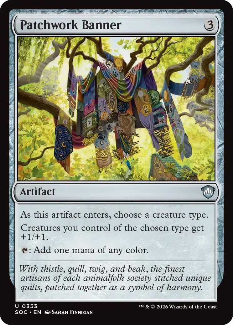 Image for Patchwork Banner (353) (Secrets of Strixhaven) - Magic: The Gathering