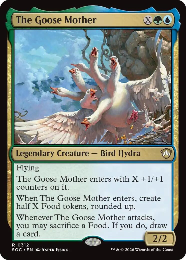 Image for The Goose Mother (312) (Secrets of Strixhaven) - Magic: The Gathering