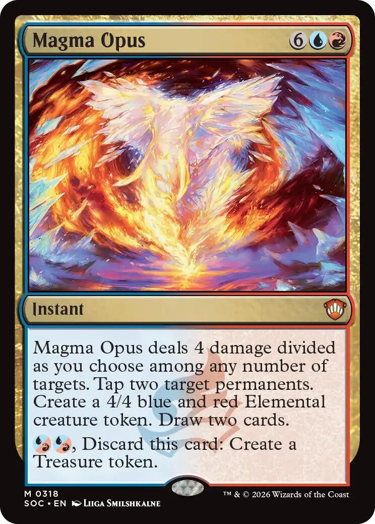Image for Magma Opus (318) (Secrets of Strixhaven) - Magic: The Gathering