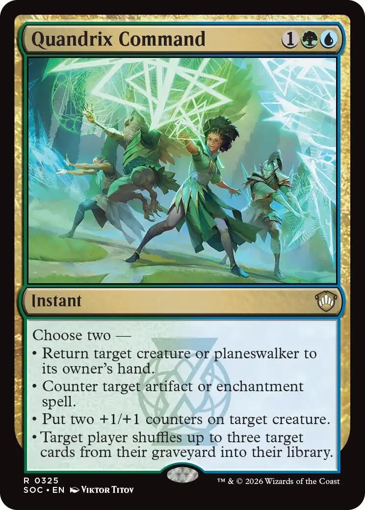 Image for Quandrix Command (325) (Secrets of Strixhaven) - Magic: The Gathering