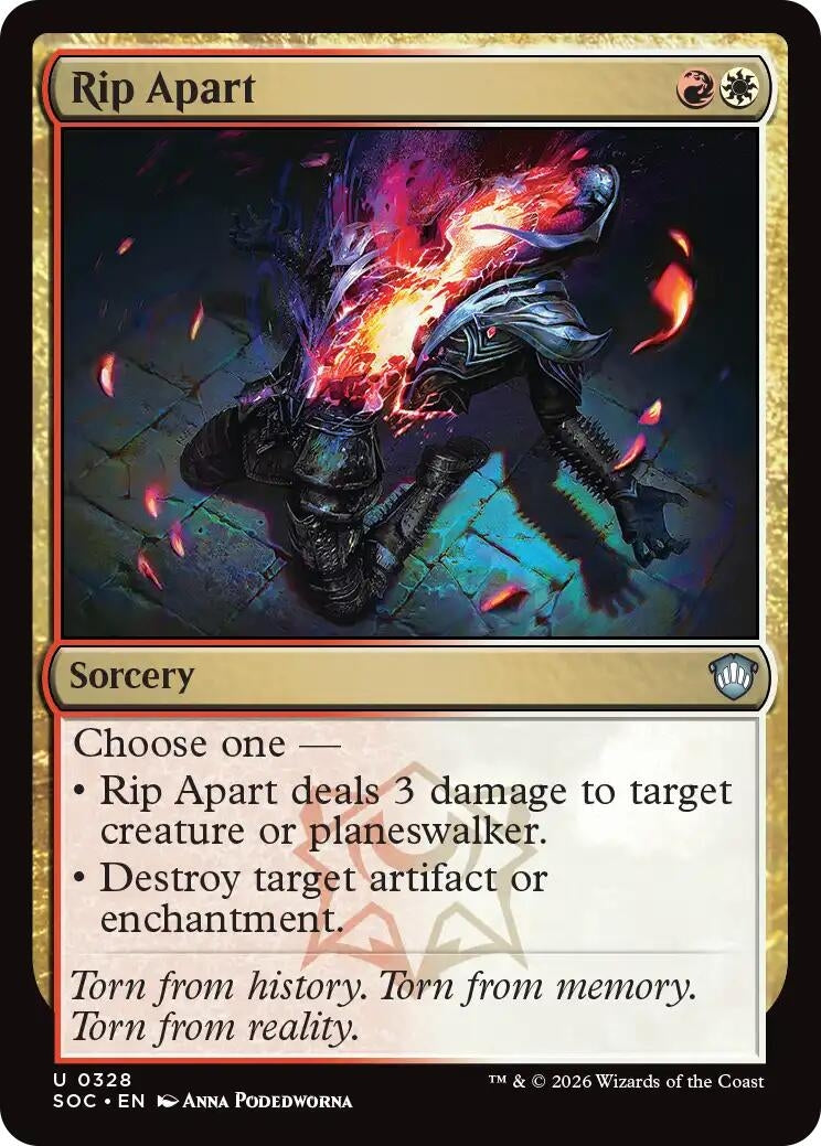 Image for Rip Apart (328) (Secrets of Strixhaven) - Magic: The Gathering