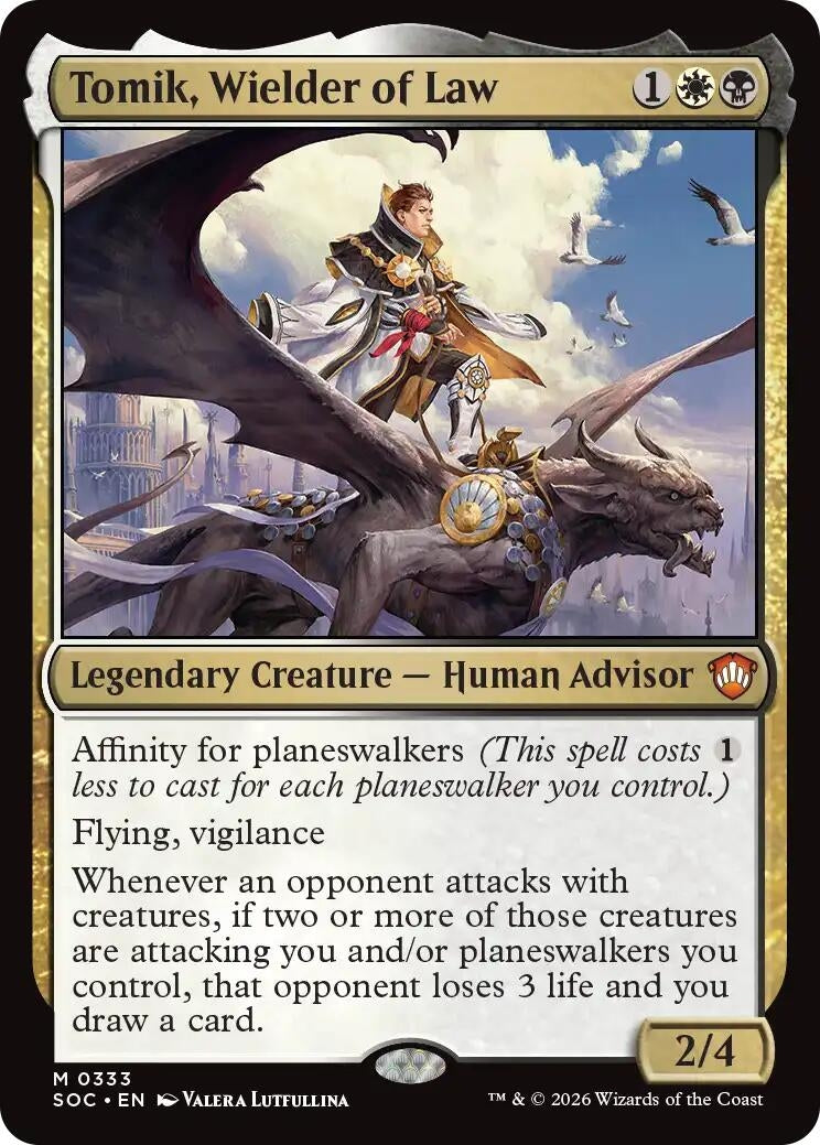 Image for Tomik, Wielder of Law (333) (Secrets of Strixhaven) - Magic: The Gathering