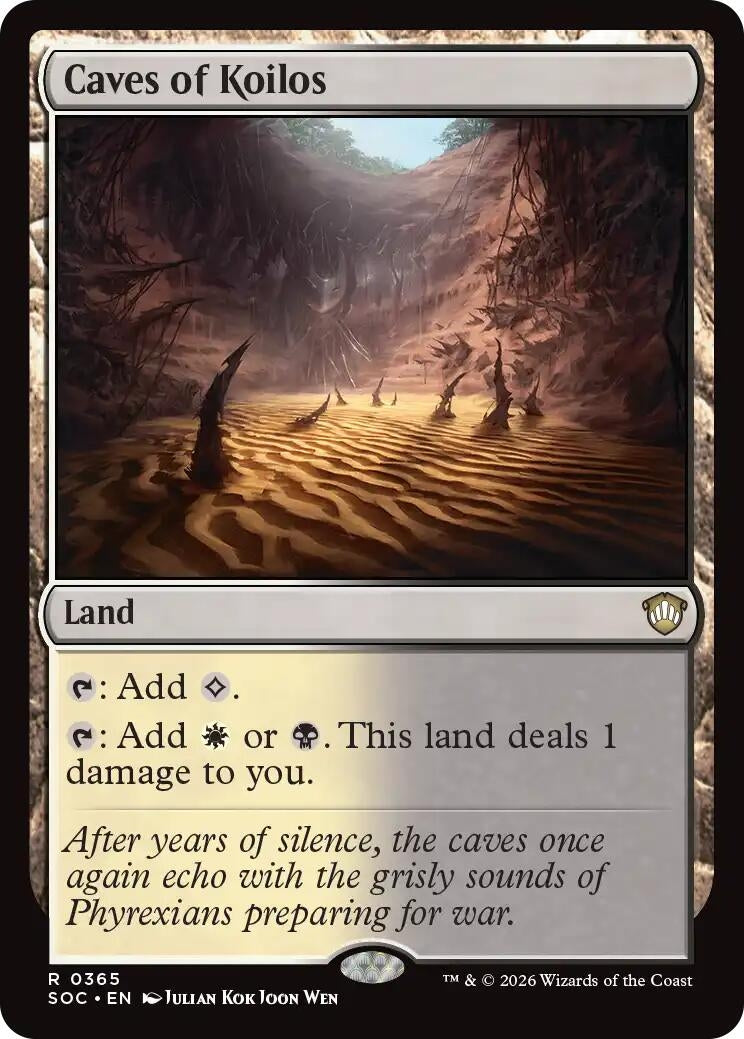 Image for Caves of Koilos (365) (Secrets of Strixhaven) - Magic: The Gathering