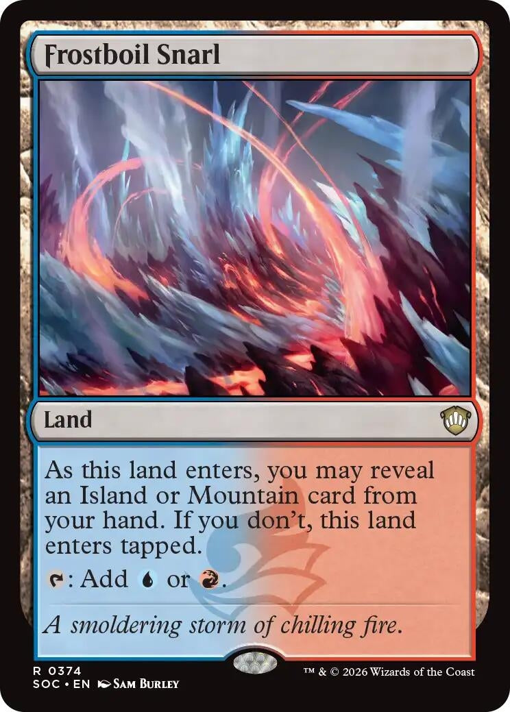 Image for Frostboil Snarl (374) (Secrets of Strixhaven) - Magic: The Gathering