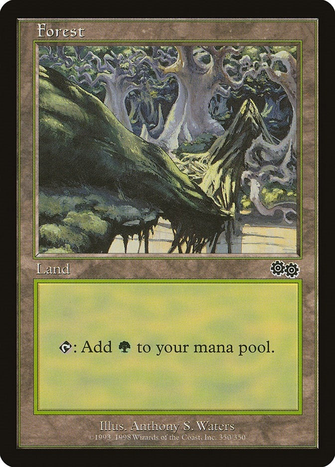 Image for Forest (350) (350) (Urza's Saga) - Magic: The Gathering