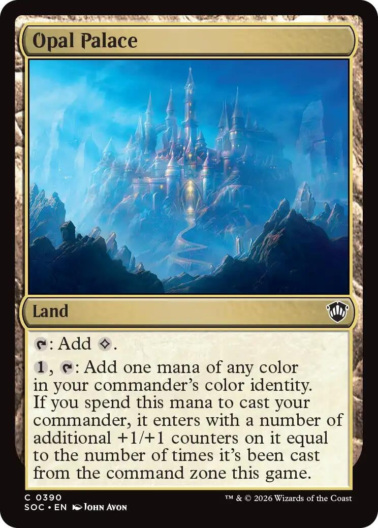 Image for Opal Palace (390) (Secrets of Strixhaven) - Magic: The Gathering