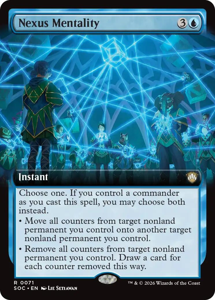 Image for Nexus Mentality (Extended Art) (71) (Secrets of Strixhaven) - Magic: The Gathering