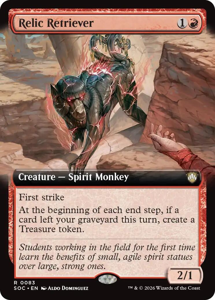 Image for Relic Retriever (Extended Art) (83) (Secrets of Strixhaven) - Magic: The Gathering