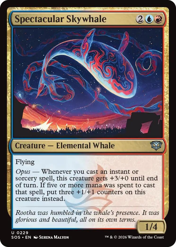Image for Spectacular Skywhale (229) (Secrets of Strixhaven) - Magic: The Gathering