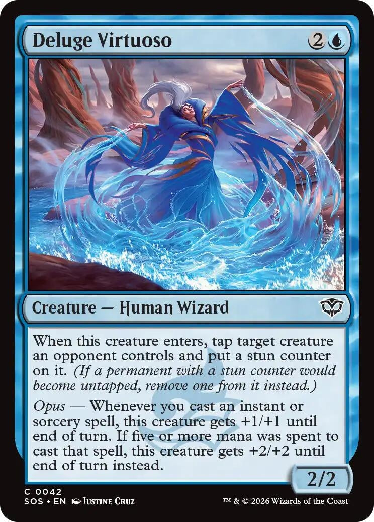 Image for Deluge Virtuoso (42) (Secrets of Strixhaven) - Magic: The Gathering