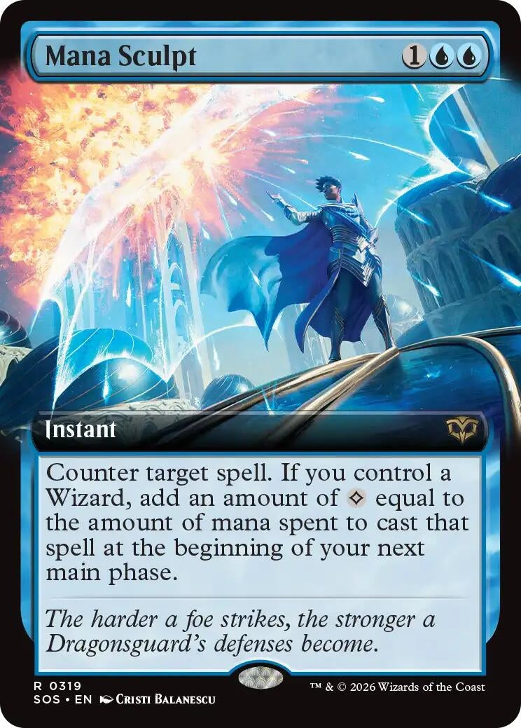 Image for Mana Sculpt (Extended Art) (319) (Secrets of Strixhaven) - Magic: The Gathering