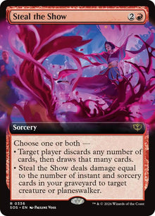 Image for Steal the Show (Extended Art) (336) (Secrets of Strixhaven) - Magic: The Gathering