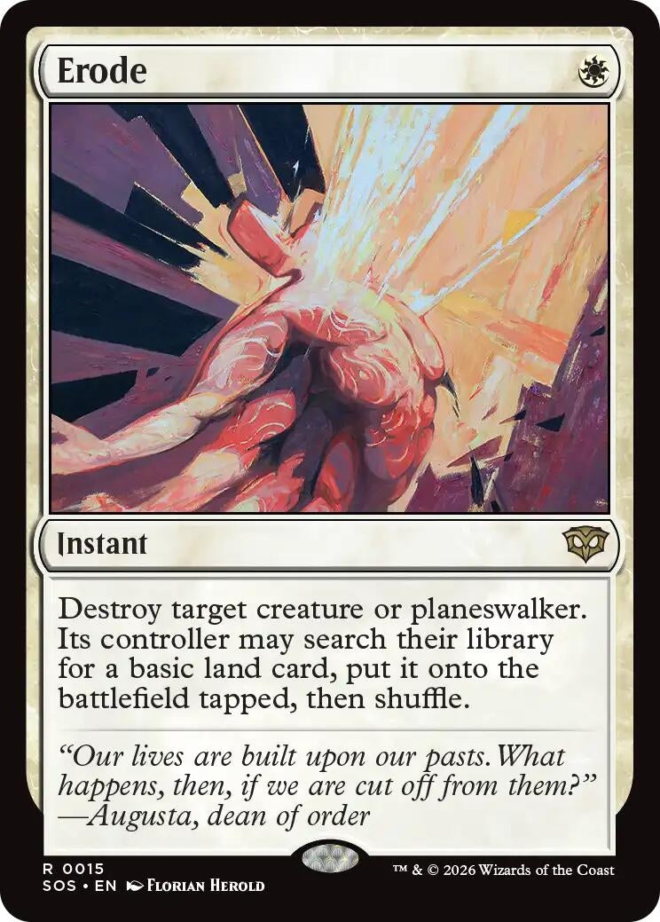 Image for Erode (15) (Secrets of Strixhaven) - Magic: The Gathering