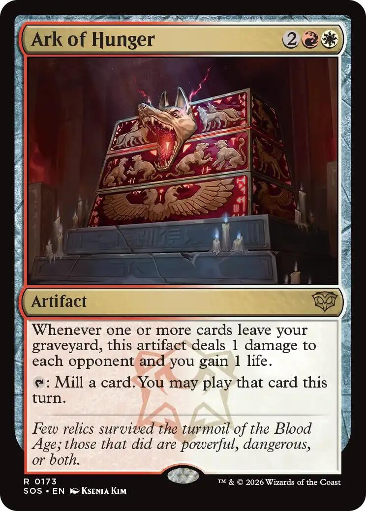 Image for Ark of Hunger (173) (Secrets of Strixhaven) - Magic: The Gathering