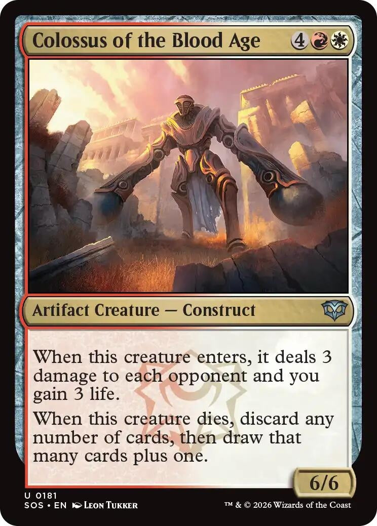 Image for Colossus of the Blood Age (181) (Secrets of Strixhaven) - Magic: The Gathering