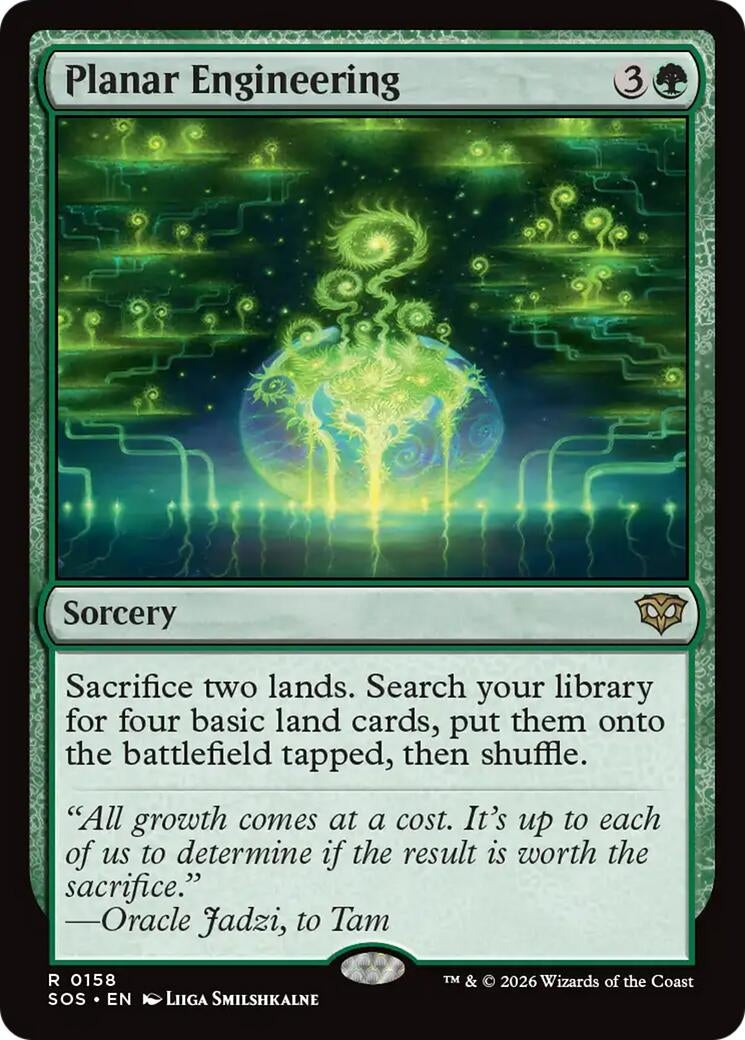 Image for Planar Engineering (158) (Secrets of Strixhaven) - Magic: The Gathering