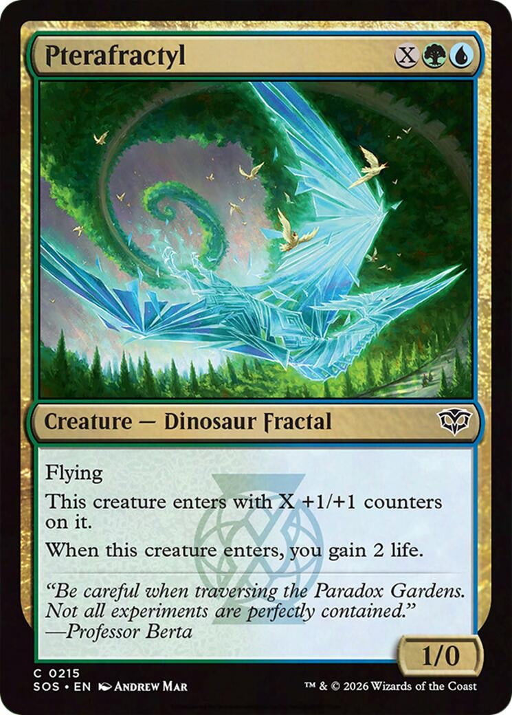 Image for Pterafractyl (215) (Secrets of Strixhaven) - Magic: The Gathering