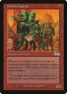 Image for Goblin Cadets (189) (Urza's Saga) - Magic: The Gathering