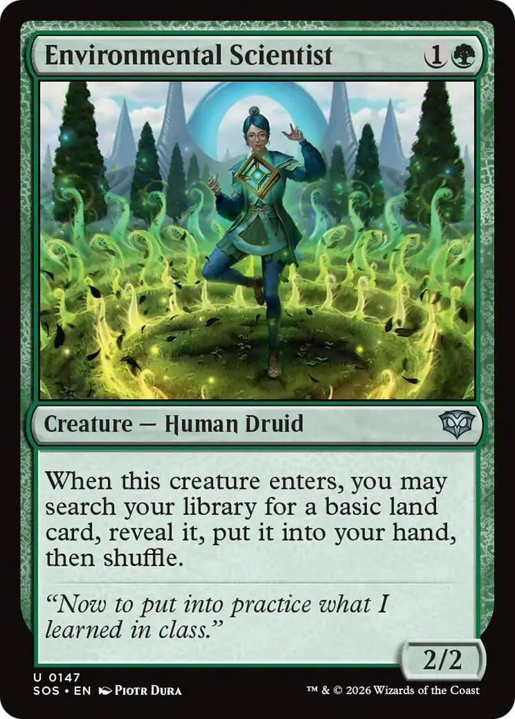 Image for Environmental Scientist (147) (Secrets of Strixhaven) - Magic: The Gathering