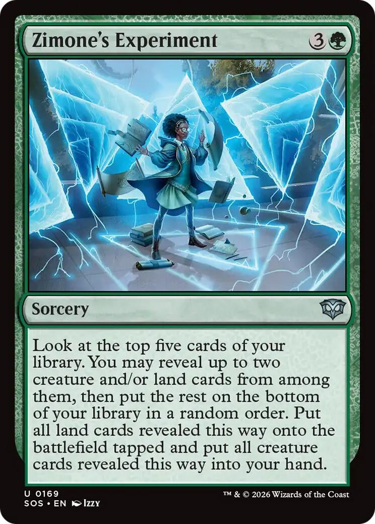 Image for Zimone's Experiment (169) (Secrets of Strixhaven) - Magic: The Gathering