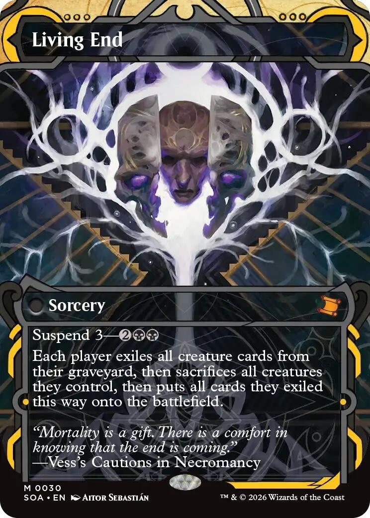 Image for Living End (30) (Secrets of Strixhaven: Mystical Archive) - Magic: The Gathering