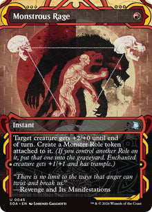 Image for Monstrous Rage (45) (Secrets of Strixhaven: Mystical Archive) - Magic: The Gathering