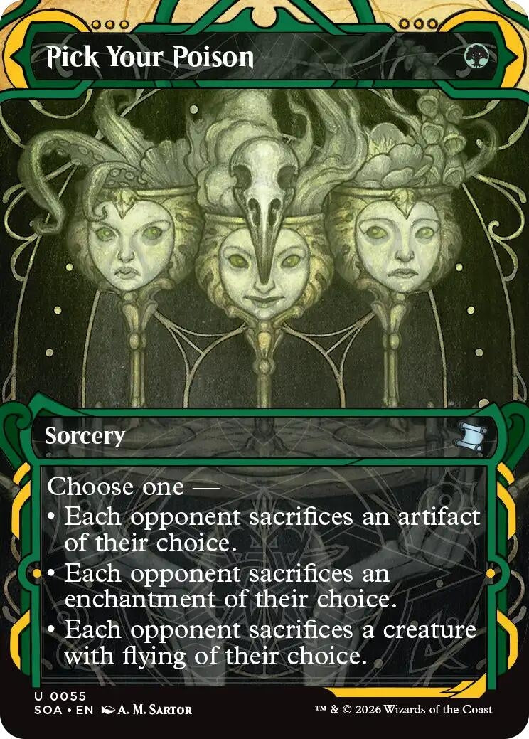 Image for Pick Your Poison (55) (Secrets of Strixhaven: Mystical Archive) - Magic: The Gathering