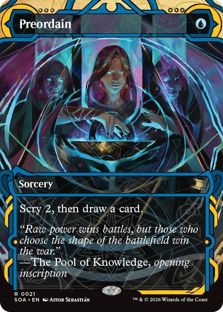 Image for Preordain (21) (Secrets of Strixhaven: Mystical Archive) - Magic: The Gathering