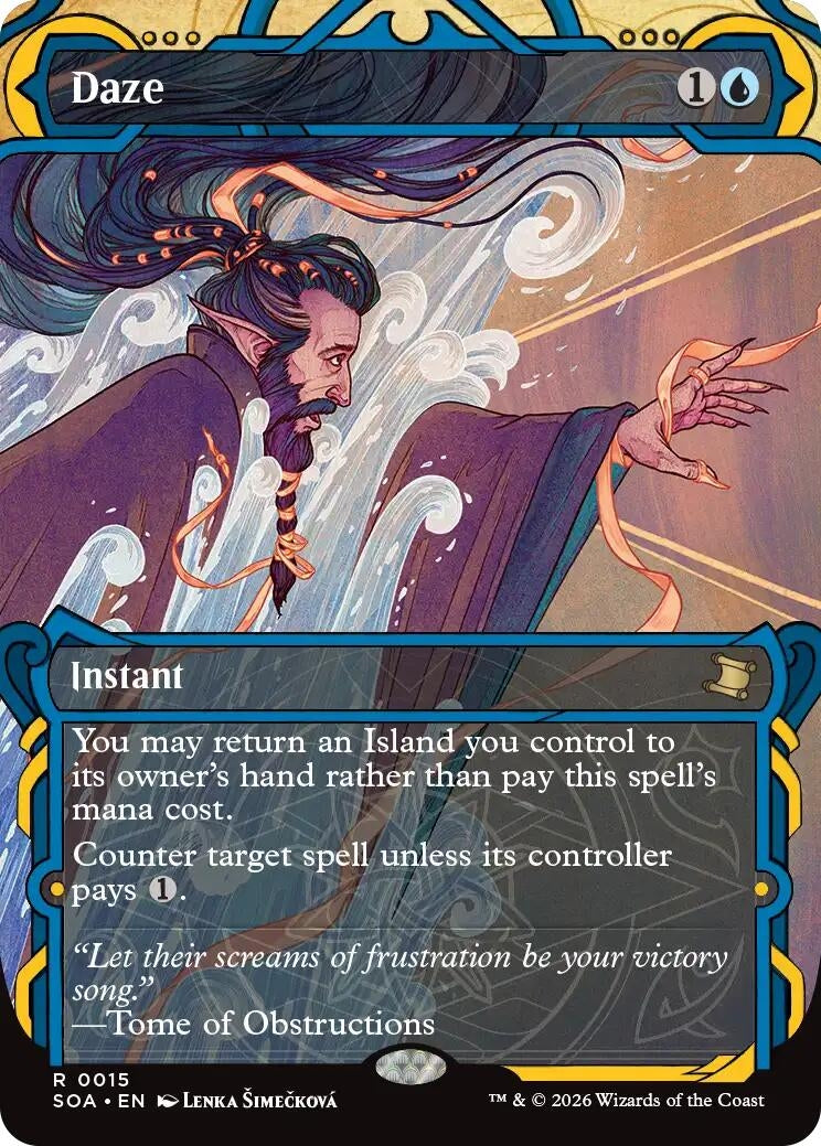 Image for Daze (15) (Secrets of Strixhaven: Mystical Archive) - Magic: The Gathering