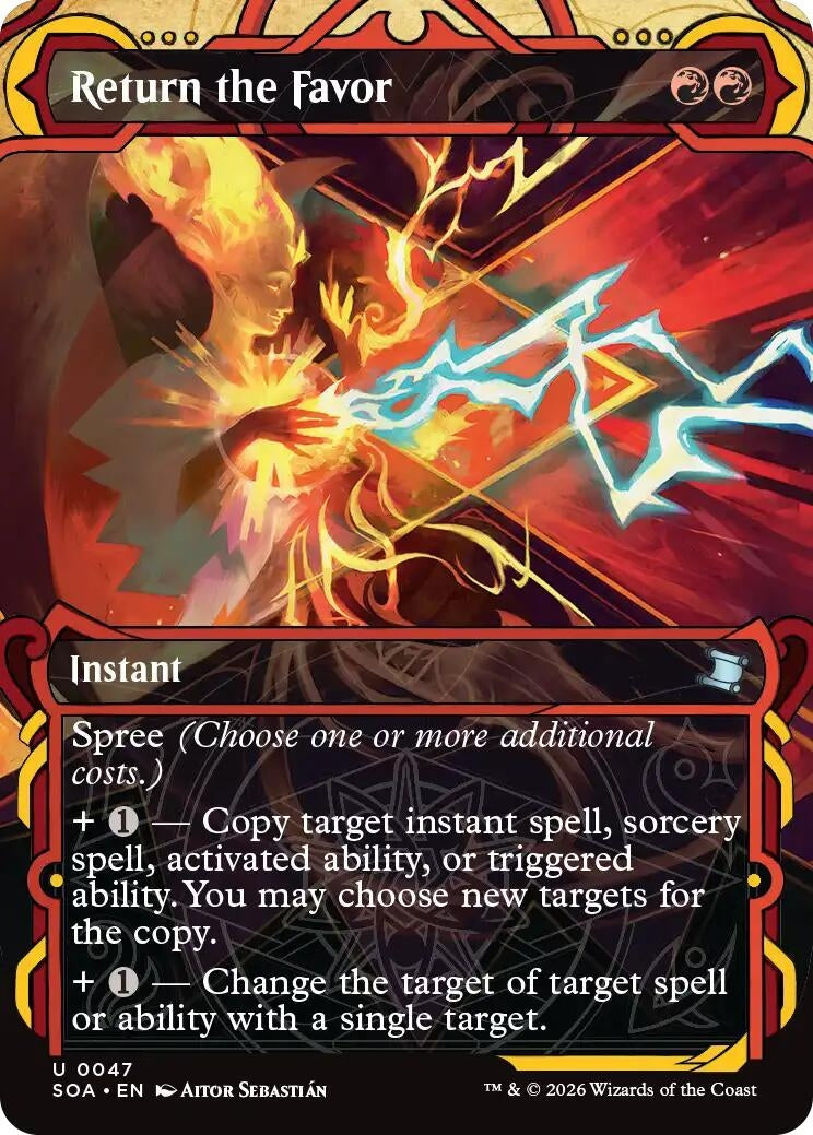 Image for Return the Favor (47) (Secrets of Strixhaven: Mystical Archive) - Magic: The Gathering