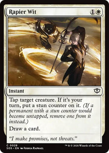 Image for Rapier Wit (28) (Secrets of Strixhaven) - Magic: The Gathering