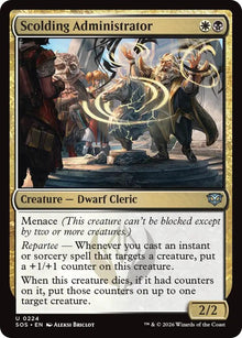Image for Scolding Administrator (224) (Secrets of Strixhaven) - Magic: The Gathering