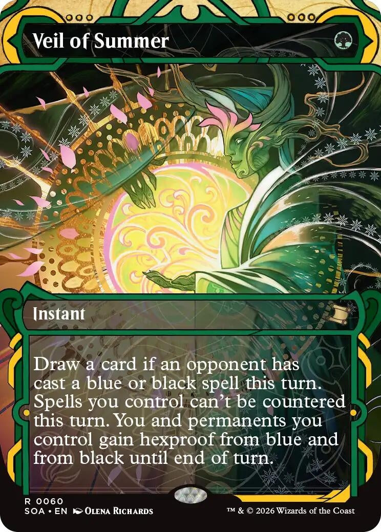 Image for Veil of Summer (60) (Secrets of Strixhaven: Mystical Archive) - Magic: The Gathering