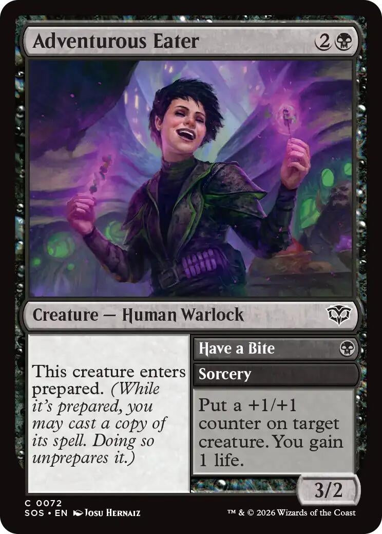 Image for Adventurous Eater (72) (Secrets of Strixhaven) - Magic: The Gathering