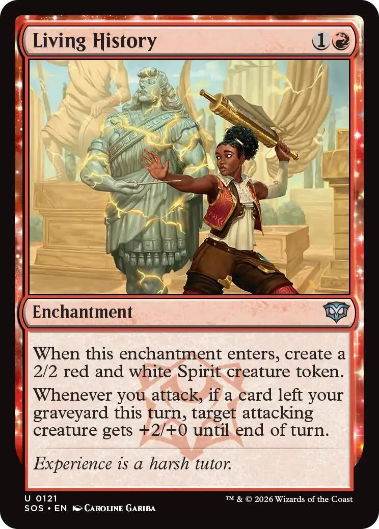 Image for Living History (121) (Secrets of Strixhaven) - Magic: The Gathering