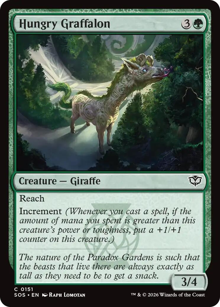 Image for Hungry Graffalon (151) (Secrets of Strixhaven) - Magic: The Gathering