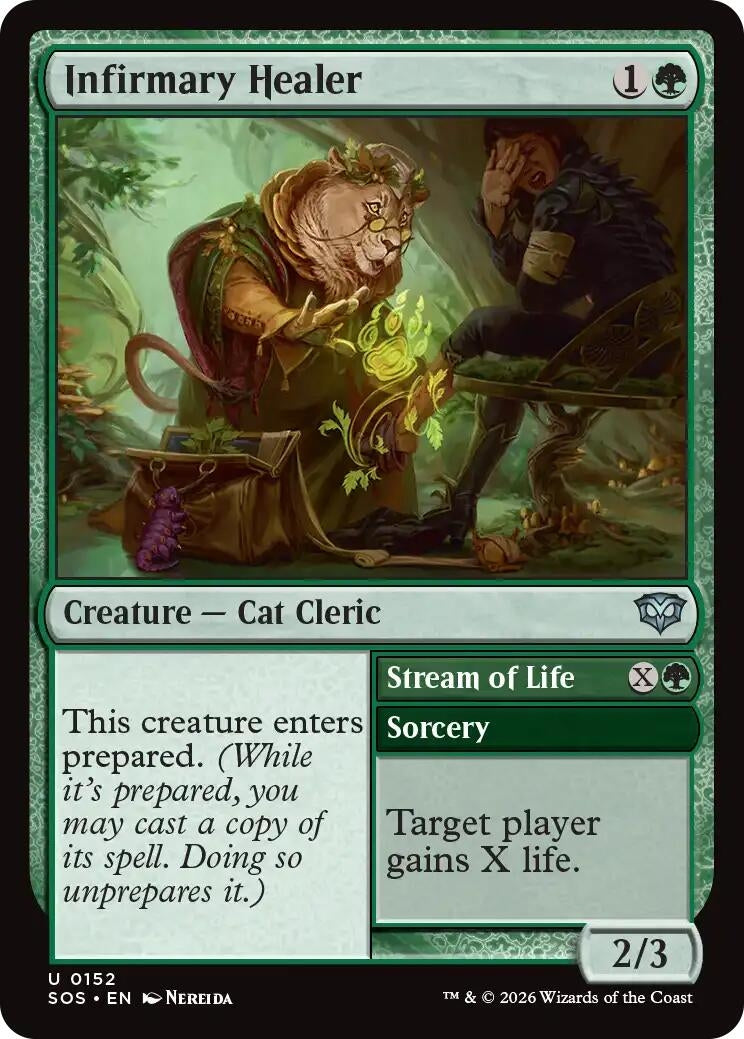 Image for Infirmary Healer (152) (Secrets of Strixhaven) - Magic: The Gathering