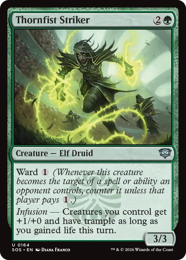 Image for Thornfist Striker (164) (Secrets of Strixhaven) - Magic: The Gathering
