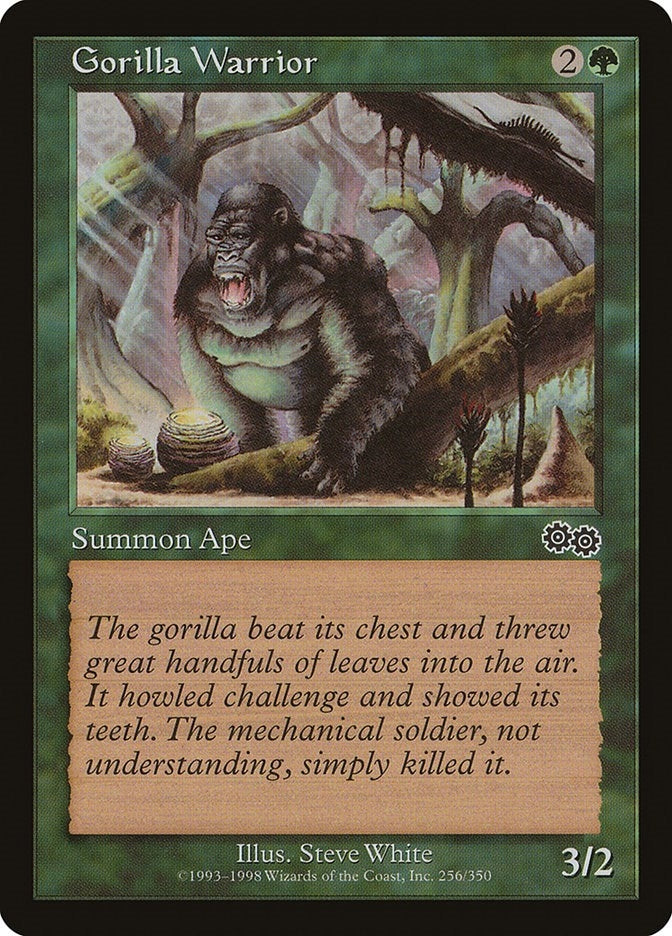 Image for Gorilla Warrior (256) (Urza's Saga) - Magic: The Gathering