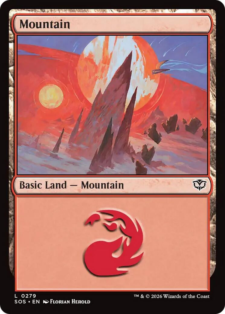 Image for Mountain (0279) (279) (Secrets of Strixhaven) - Magic: The Gathering