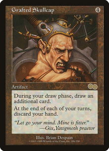 Image for Grafted Skullcap (296) (Urza's Saga) - Magic: The Gathering