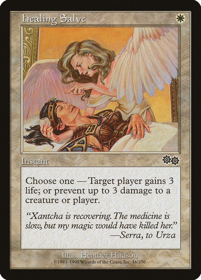 Image for Healing Salve (16) (Urza's Saga) - Magic: The Gathering
