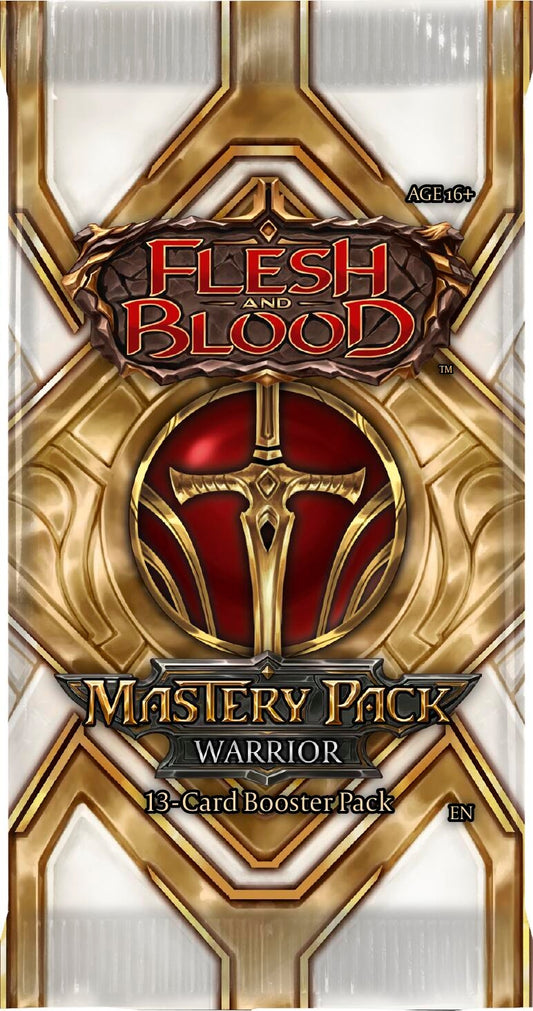 Image for Mastery Pack Warrior Booster Pack - Flesh and Blood TCG