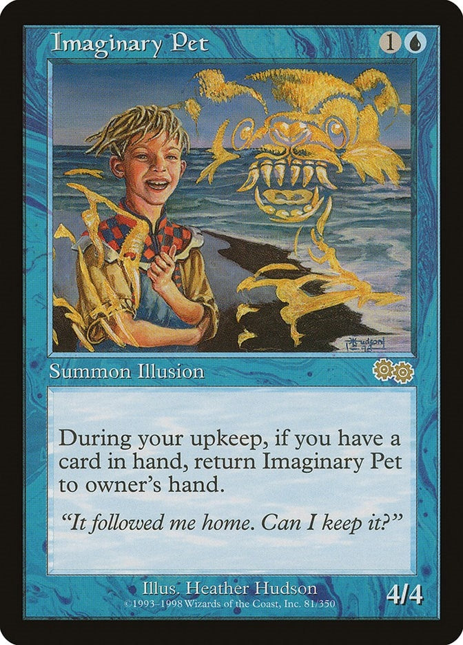 Image for Imaginary Pet (81) (Urza's Saga) - Magic: The Gathering