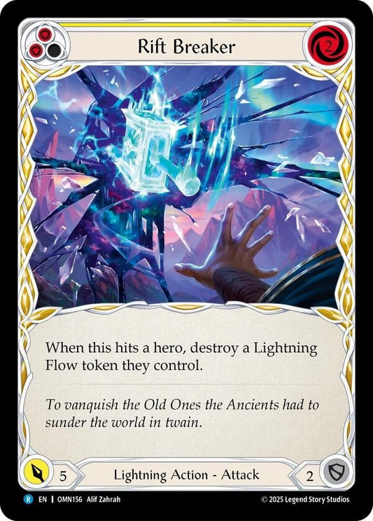 Image for Rift Breaker (Yellow) (OMN156) (Omens of the Third Age) (OMN) - Flesh and Blood TCG