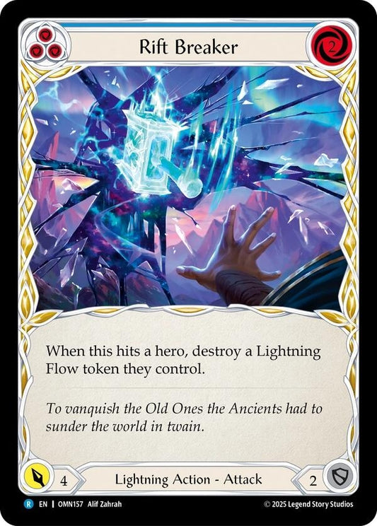 Image for Rift Breaker (Blue) (OMN157) (Omens of the Third Age) (OMN) - Flesh and Blood TCG